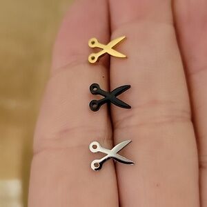 Scissor Stud Earrings, choice of color